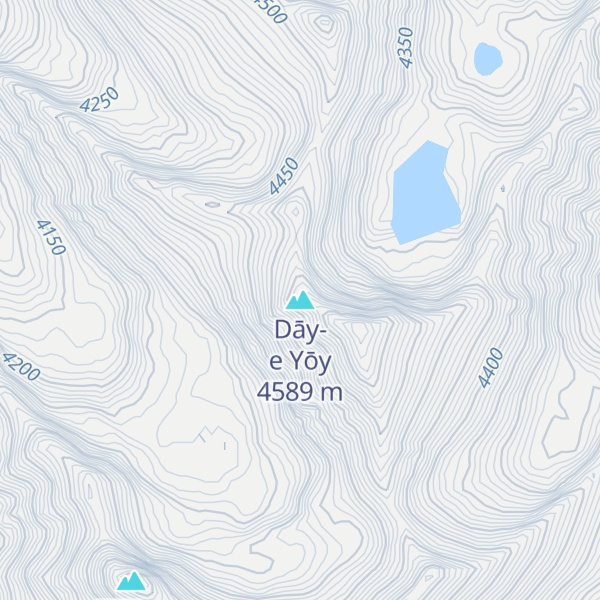 Map of Dāy-e Yōy