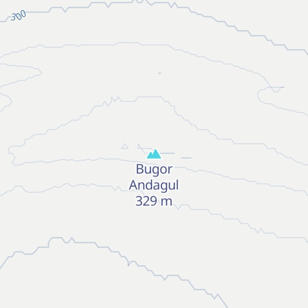 Map of Bugor Andagul