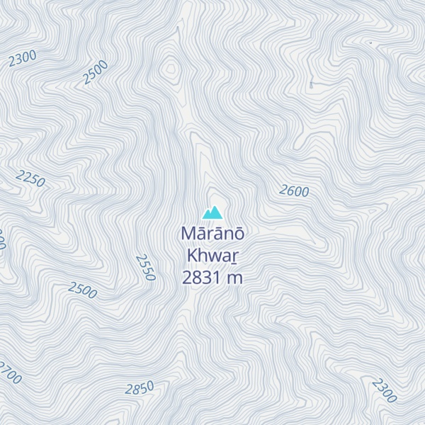 Map of Mārānō Khwaṟ