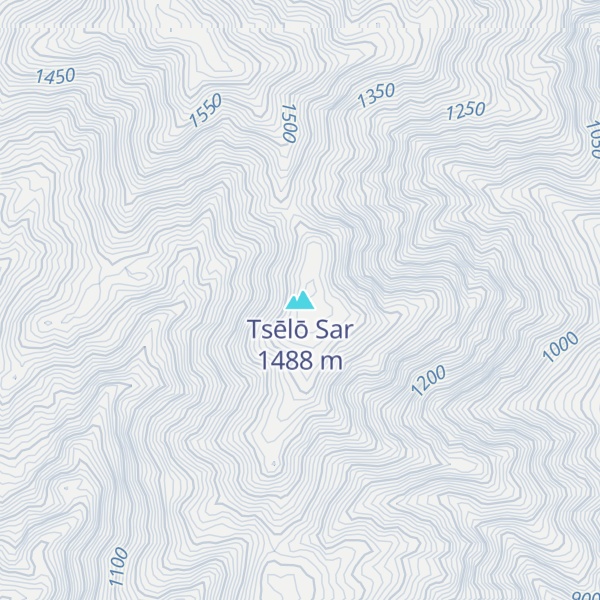 Map of Tsēlō Sar