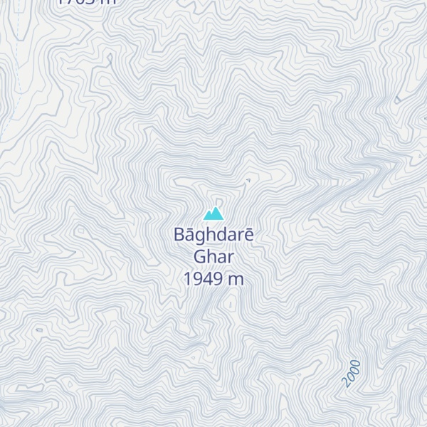 Map of Bāghdarē Ghar