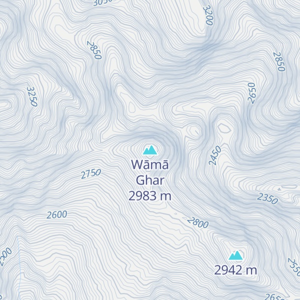 Map of Wāmā Ghar