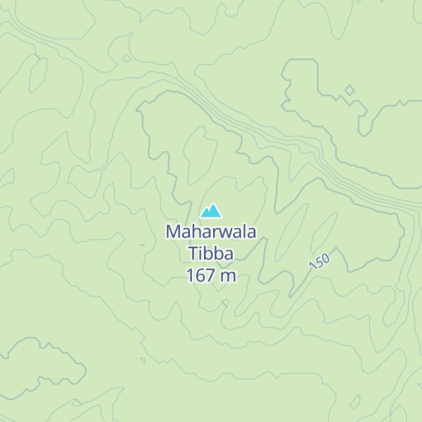Map of Maharwala Tibba