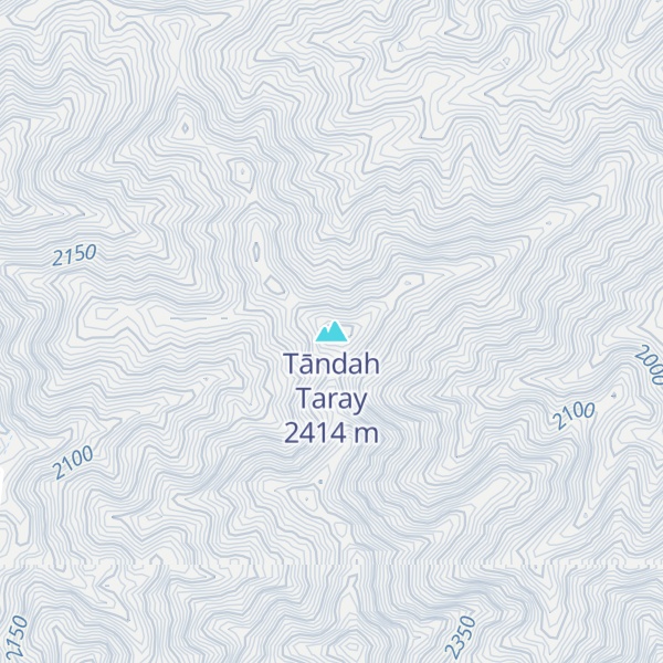 Map of Tāndah Taray