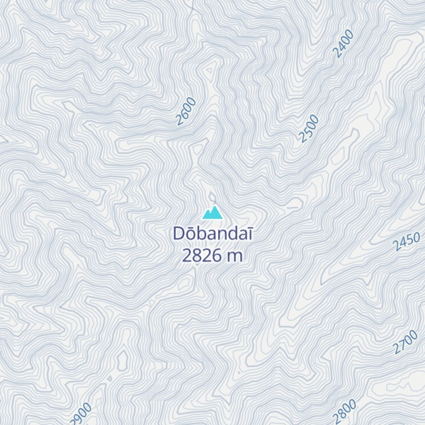 Map of Dōbandaī