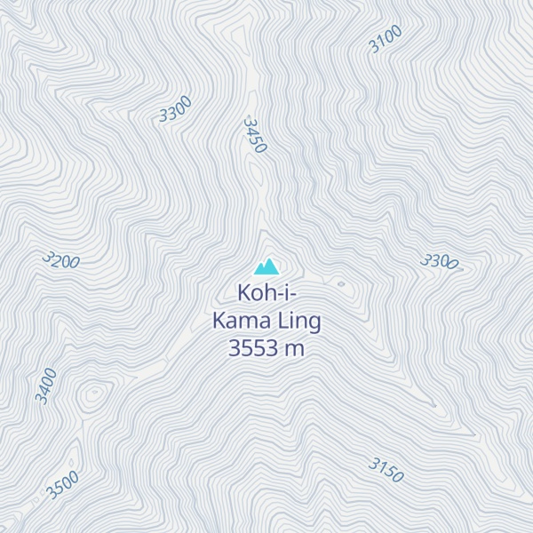 Map of Koh-i-Kama Ling