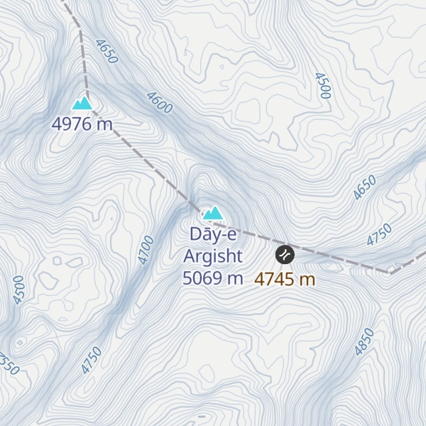 Map of Dāy-e Argisht