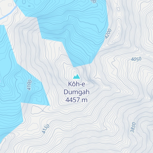 Map of Kōh-e Dumgah