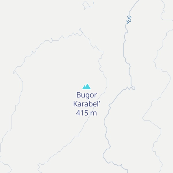 Map of Bugor Karabel’