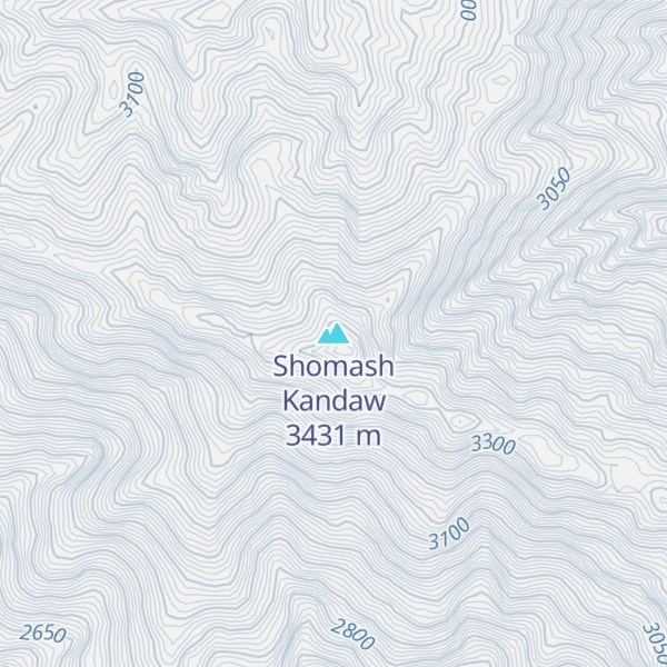 Map of Shomash Kandaw