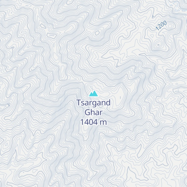Map of Tsargand Ghar