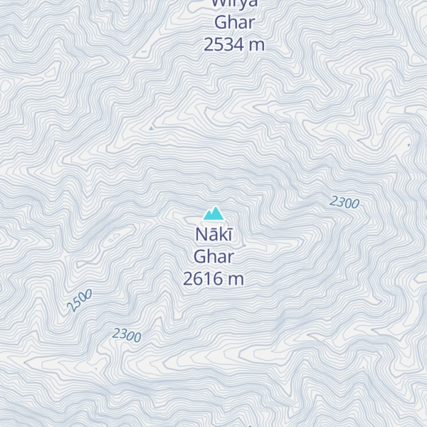 Map of Nākī Ghar