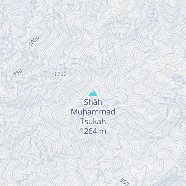 Map of Shāh Muḩammad Tsūkah