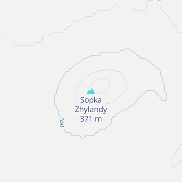 Map of Sopka Zhylandy