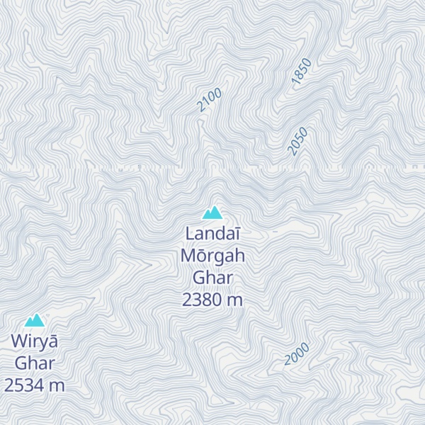 Map of Landaī Mōrgah Ghar