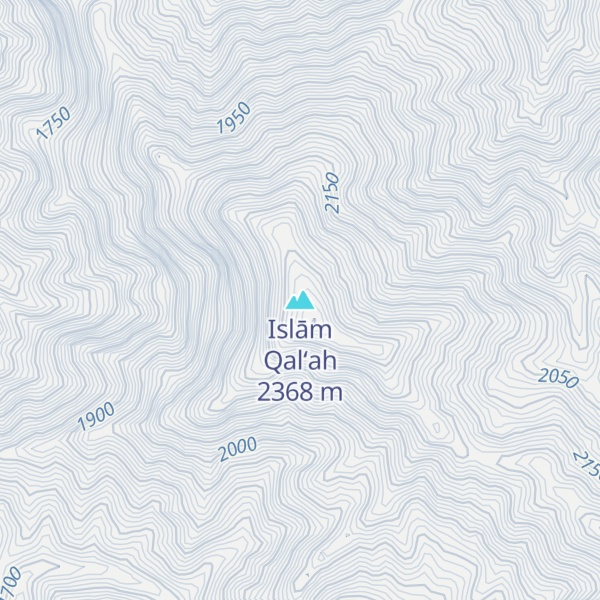 Map of Islām Qal‘ah
