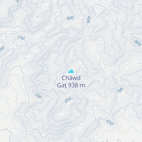 Map of Chāwd Gaṯ