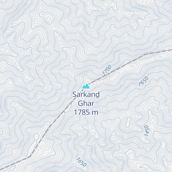Map of Sarkanḏ Ghar
