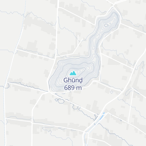 Map of Ghūnḏ