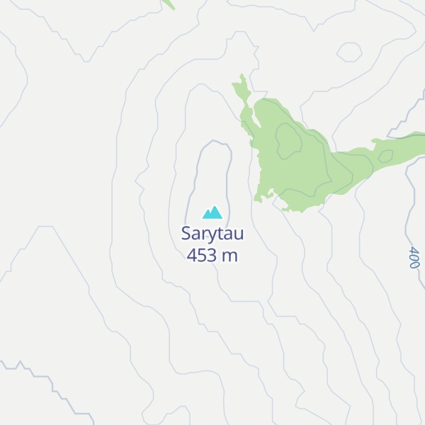 Map of Sarytau