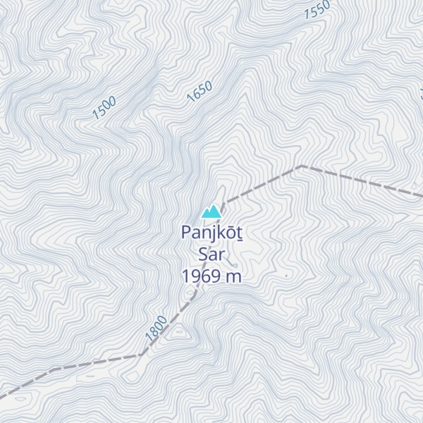 Map of Panjkōṯ Sar