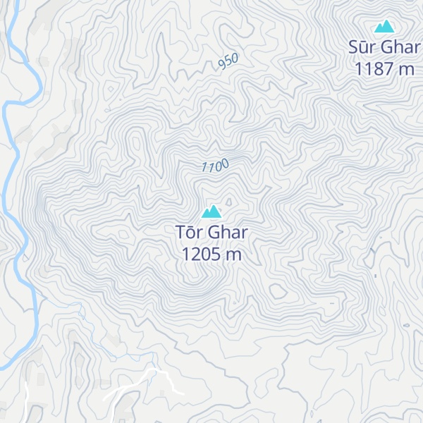 Map of Tōr Ghar