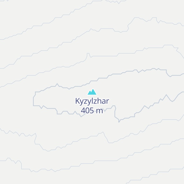 Map of Kyzylzhar