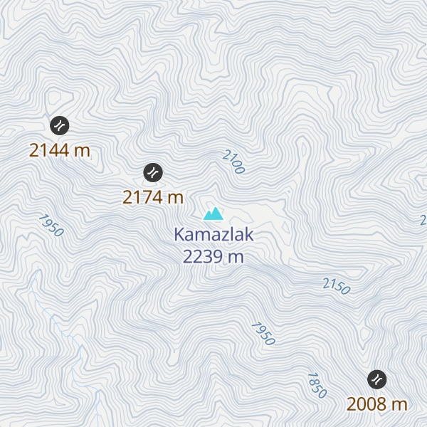 Map of Kamazlak