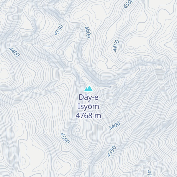 Map of Dāy-e Isyōm