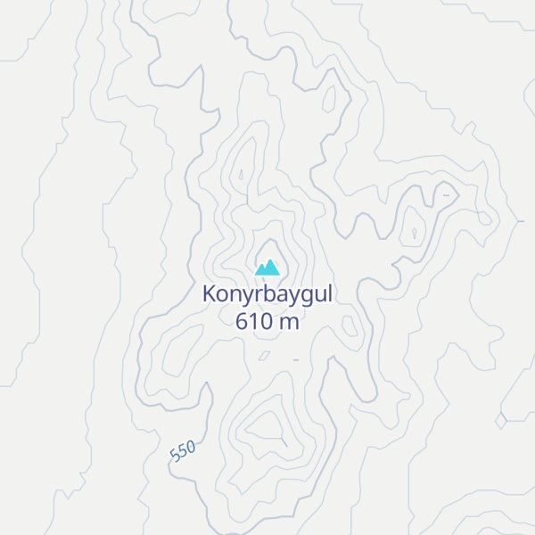 Map of Konyrbaygul