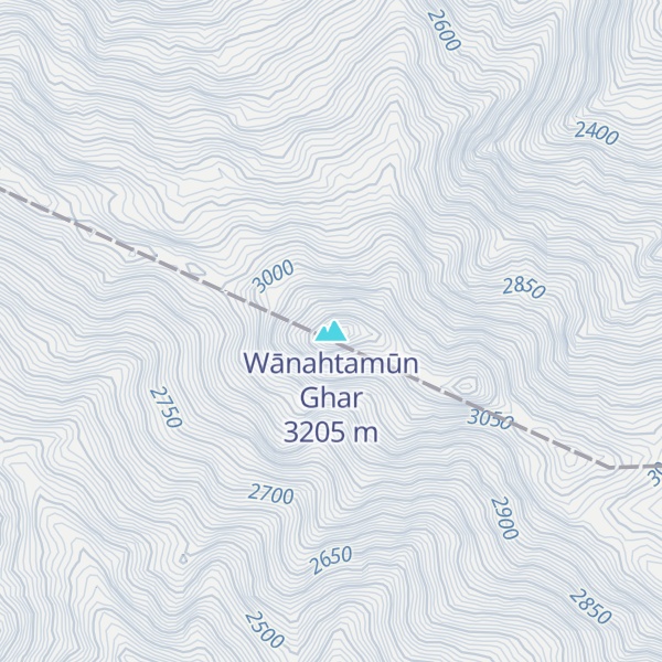 Map of Wānahtamūn Ghar