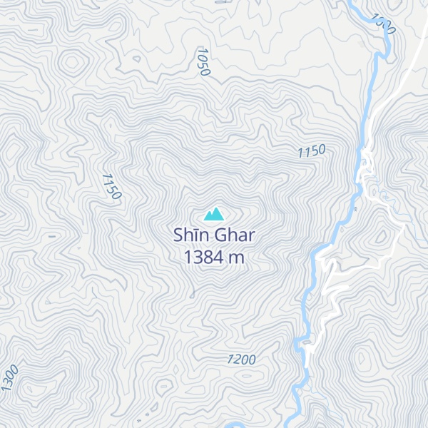 Map of Shīn Ghar