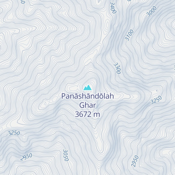 Map of Panāshāndōlah Ghar