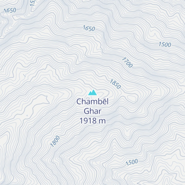 Map of Chambēl Ghar