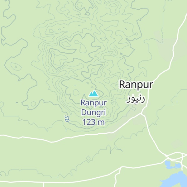 Map of Ranpur Dungri
