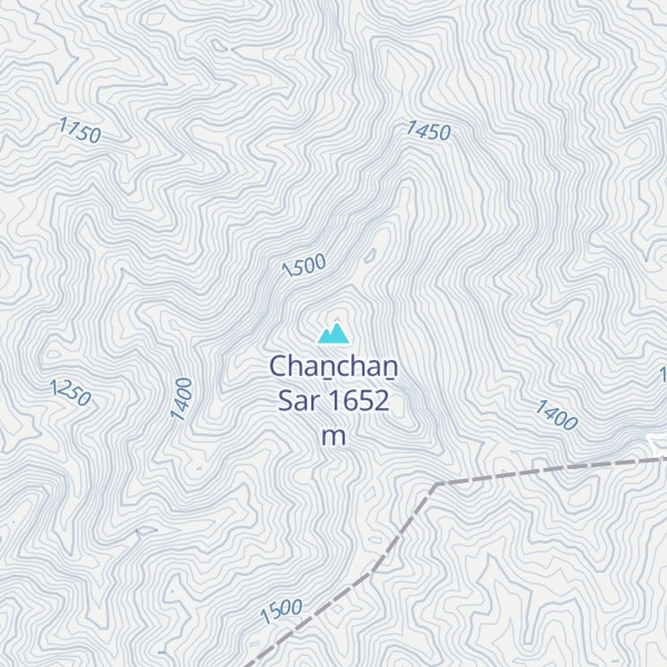 Map of Chaṉchaṉ Sar