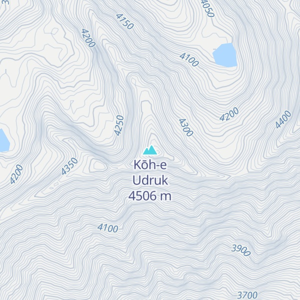 Map of Kōh-e Udruk