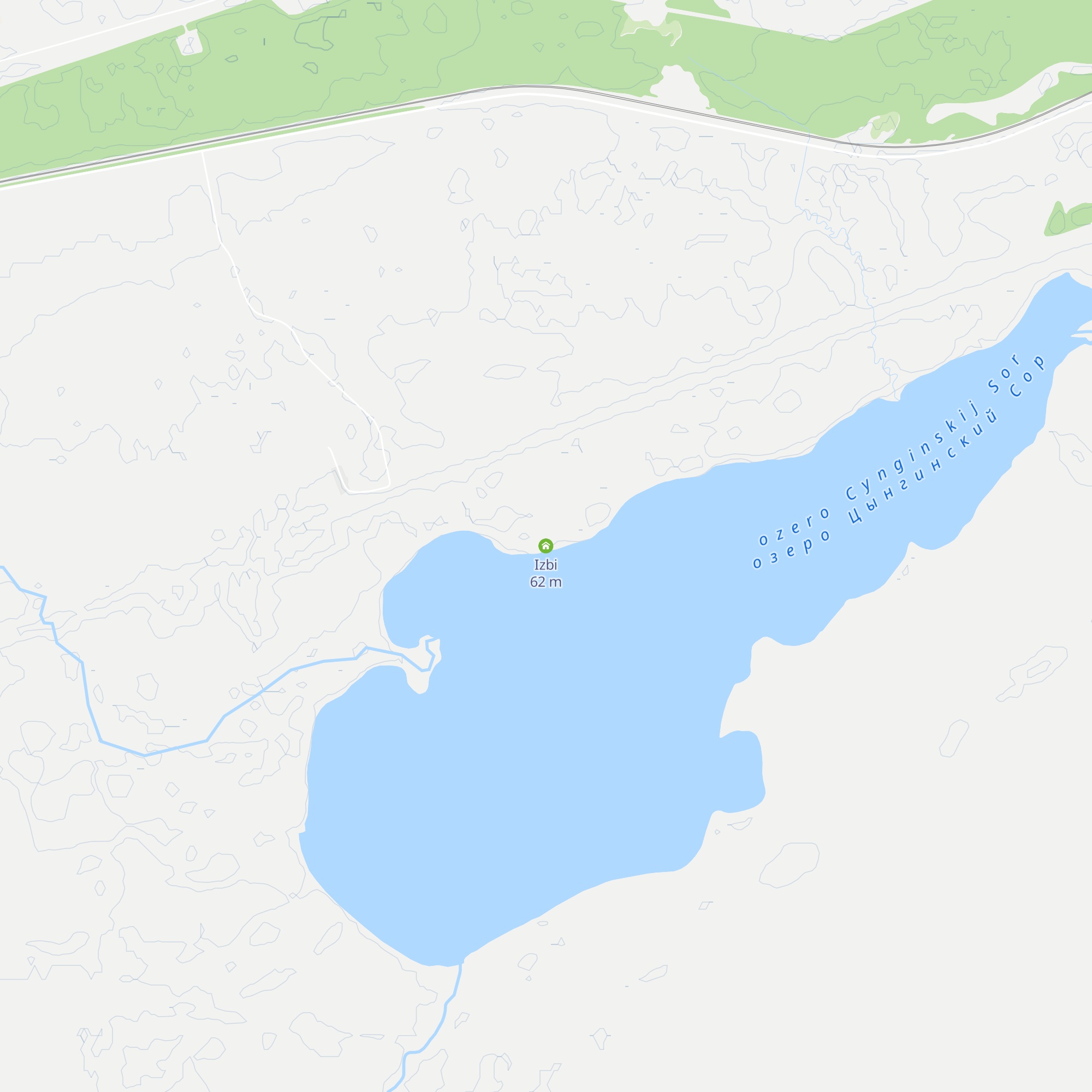 Izbi map
