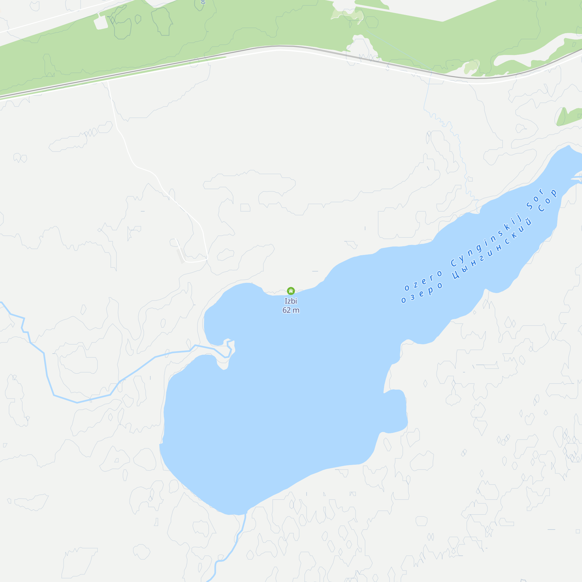 Izbi map