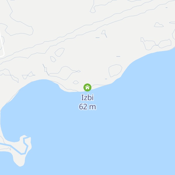 Map of Izbi
