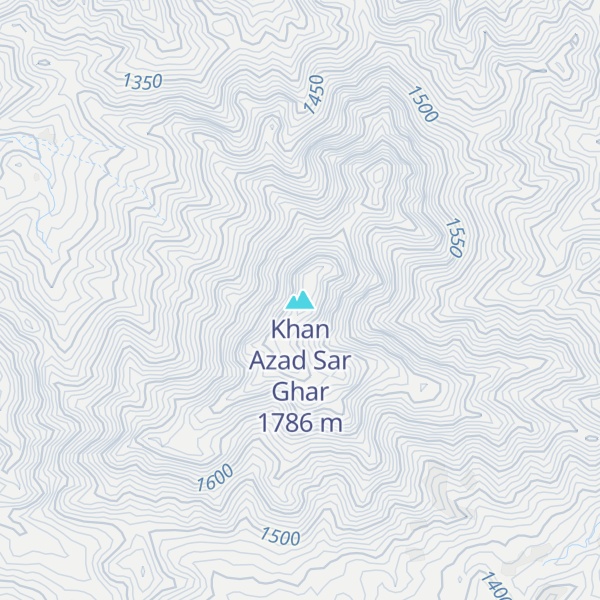Map of Khan Azad Sar Ghar