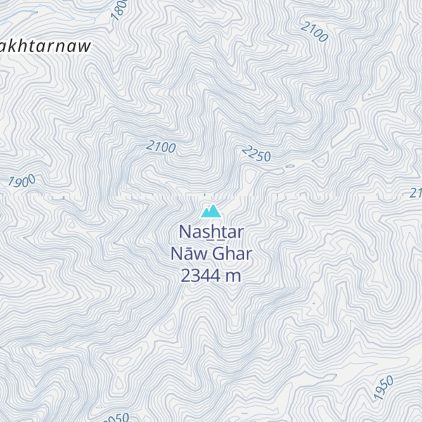 Map of Nas̲h̲tar Nāw Ghar