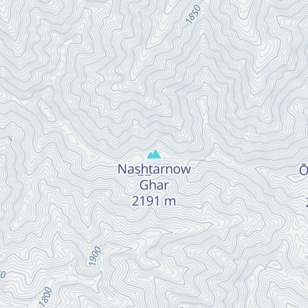 Map of Nas̲h̲tarnow Ghar