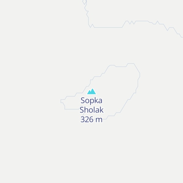 Map of Sopka Sholak