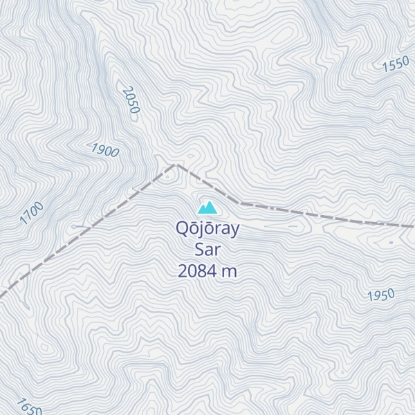 Map of Qōjōray Sar
