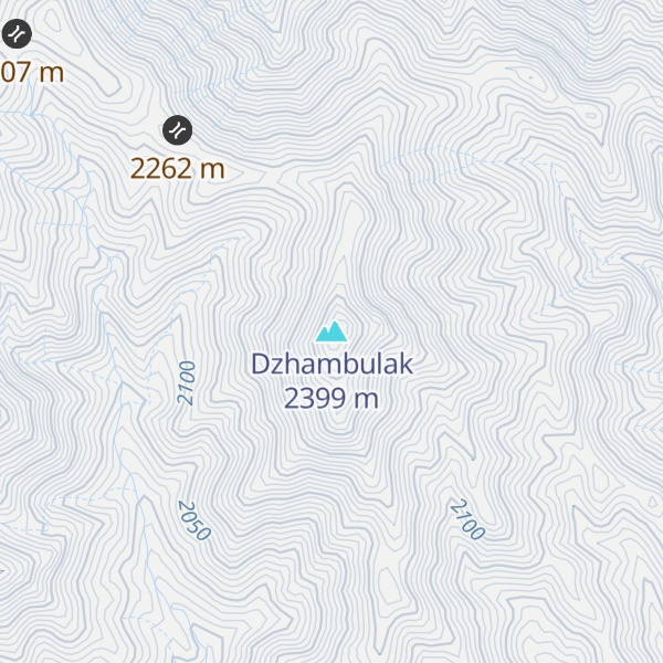 Map of Dzhambulak