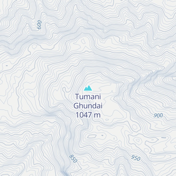 Map of Tumani Ghundai
