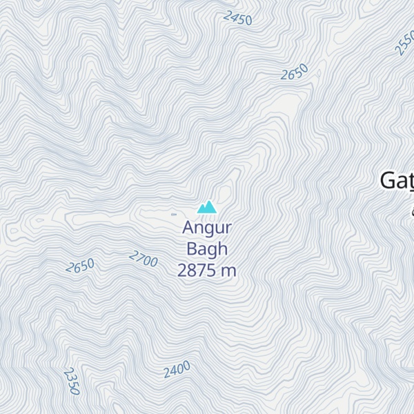 Map of Angur Bagh
