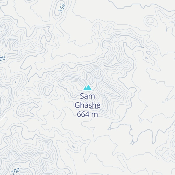 Map of Sam Ghās̲h̲ē