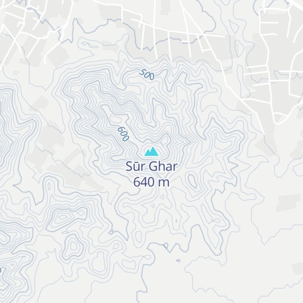 Map of Sūr Ghar